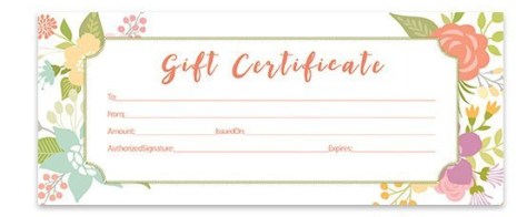 giftcertificate
